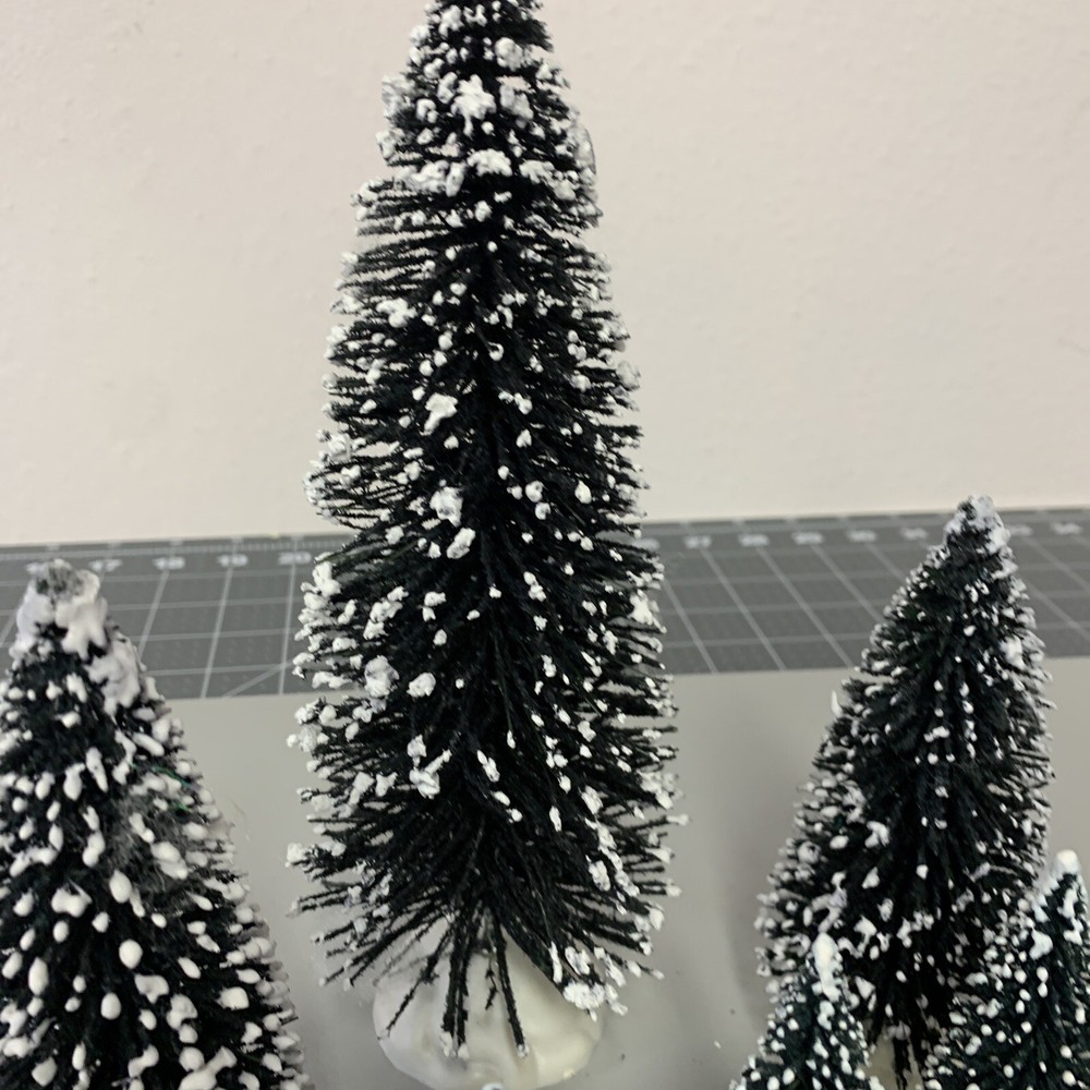 Unknown Brand 7 Assorted Winter Pine Trees No Packaging