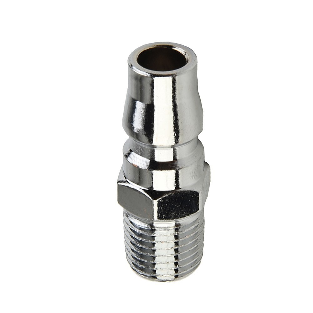 Thread Adapter Air Fitting Coupling Silver Thread (20PM) W:15 H:15 L:50