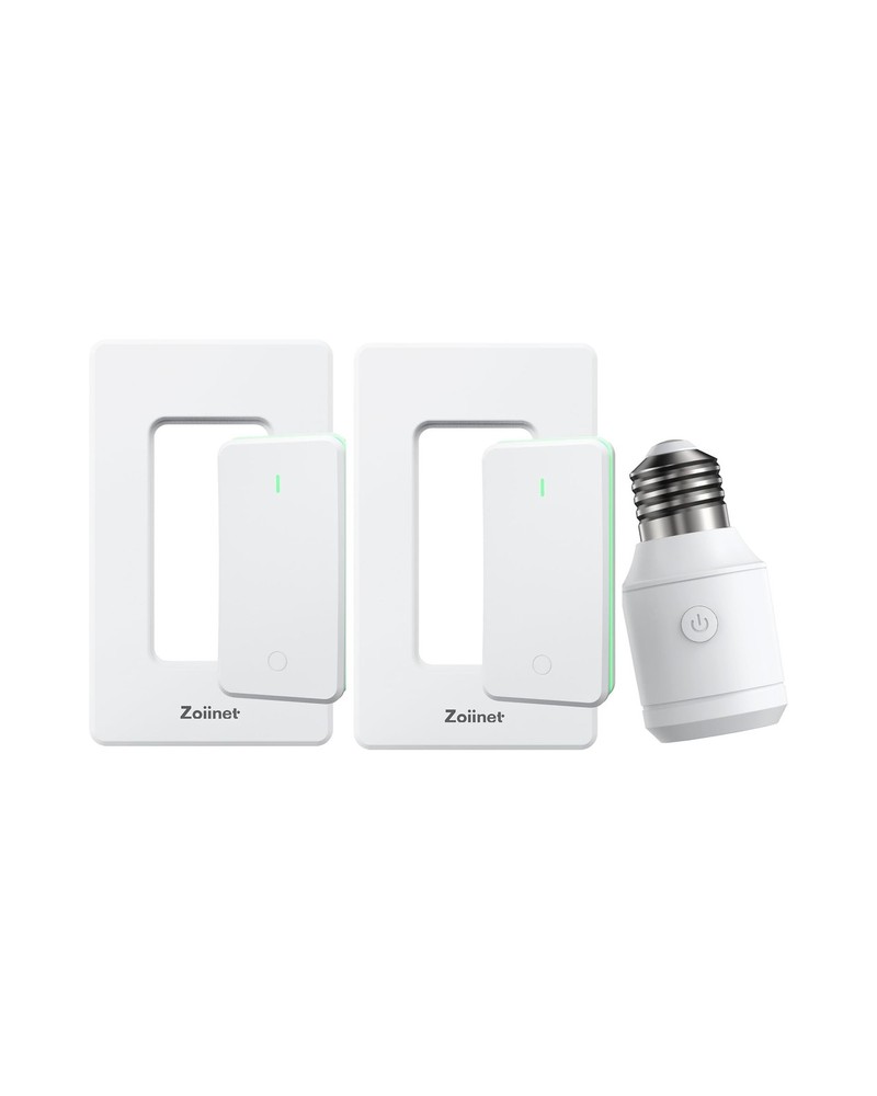 500W Remote Control Light Bulb Socket, with 2 Switches, Wireless Li... Fast Ship