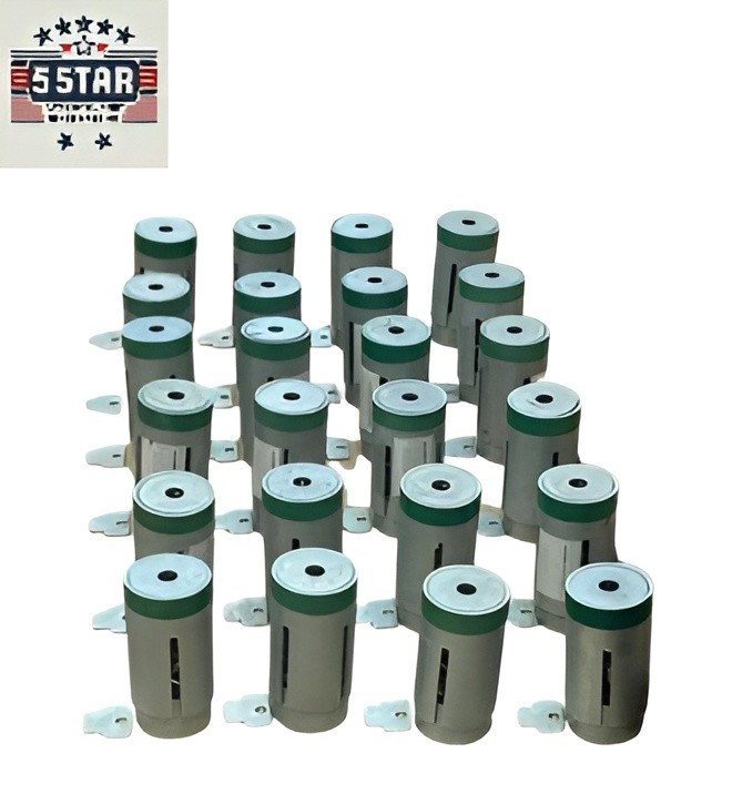 24 pcs Floor Anchor Pots Auto Frame Machines and Pulling Posts Anchoring pots