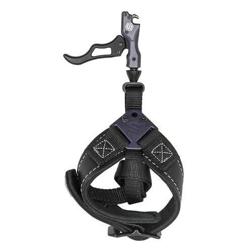 Scott Archery Verge Hybrid Hinge Release, Black, Adjustable Trigger (6015-BK)