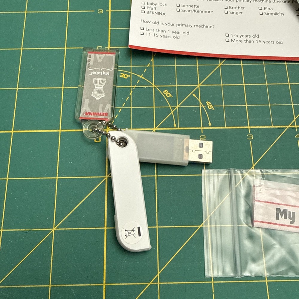 Bernina My Label 3D Pattern Software version 1.0