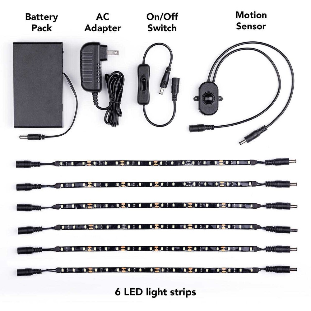 Gun Storage Solutions Gun Safe LED Light Kit and Additional Strands