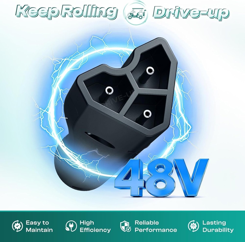 Durable EZGO RXV 48V Charger Plug Handle - High Efficiency & Lightweight