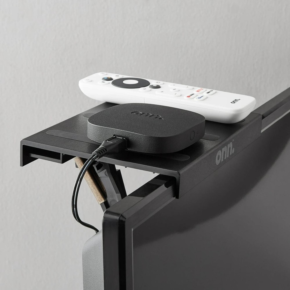 ONN Expandable TV Top Shelf Mount