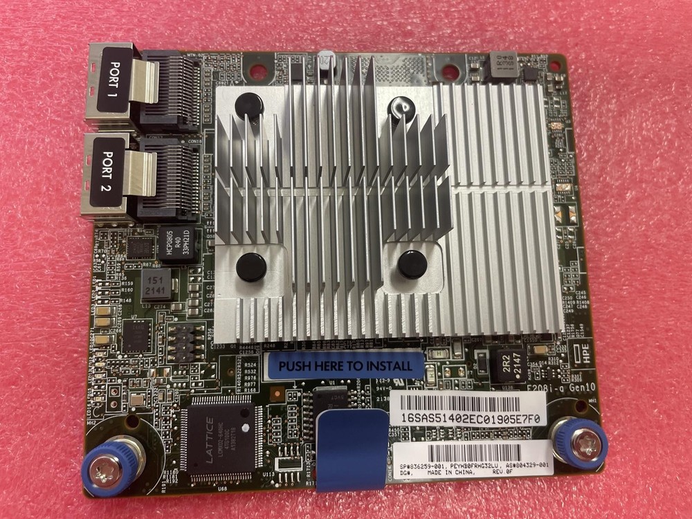 HPE E208I-A GEN10 SMART ARRAY STORAGE CONTROLLER RAID CARD