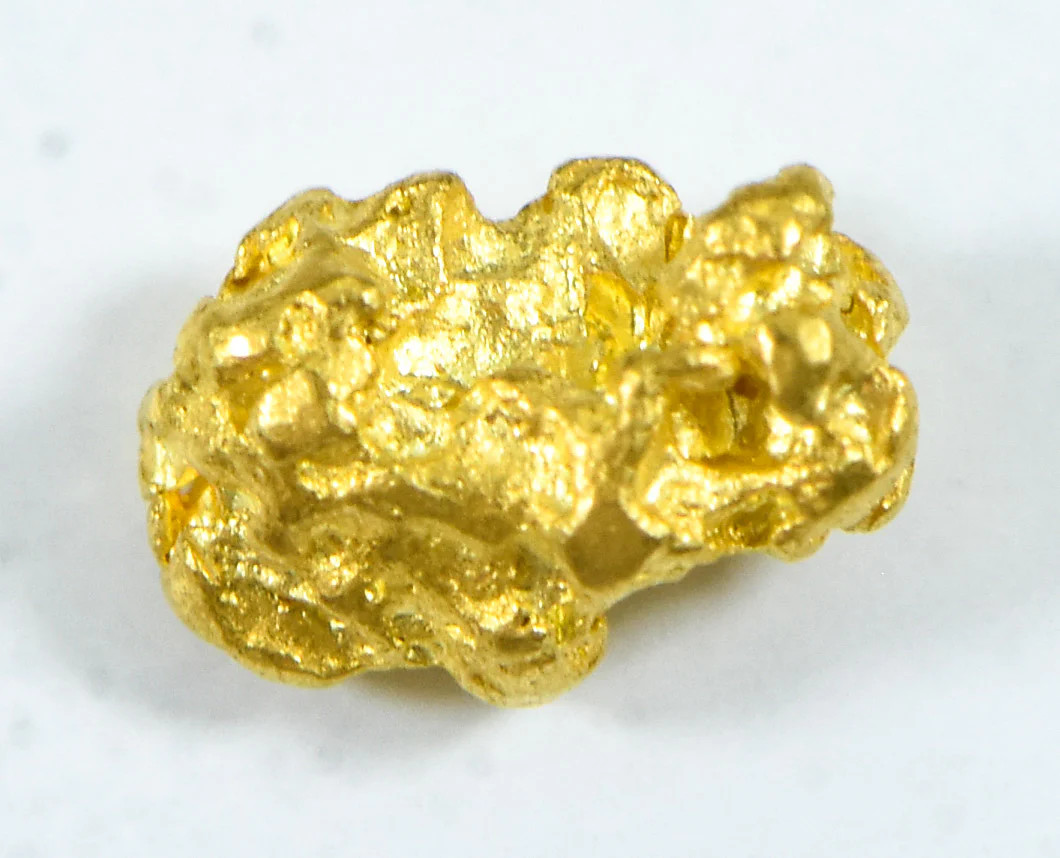 Natural Gold Nugget Australian .31 Gram Genuine