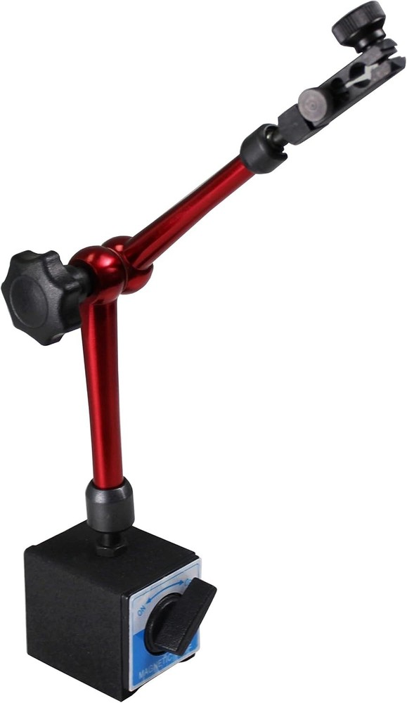 HFS R Magnetic Base Stand - 360° Adjustable Indicator Holder, 132lbs Max Pull