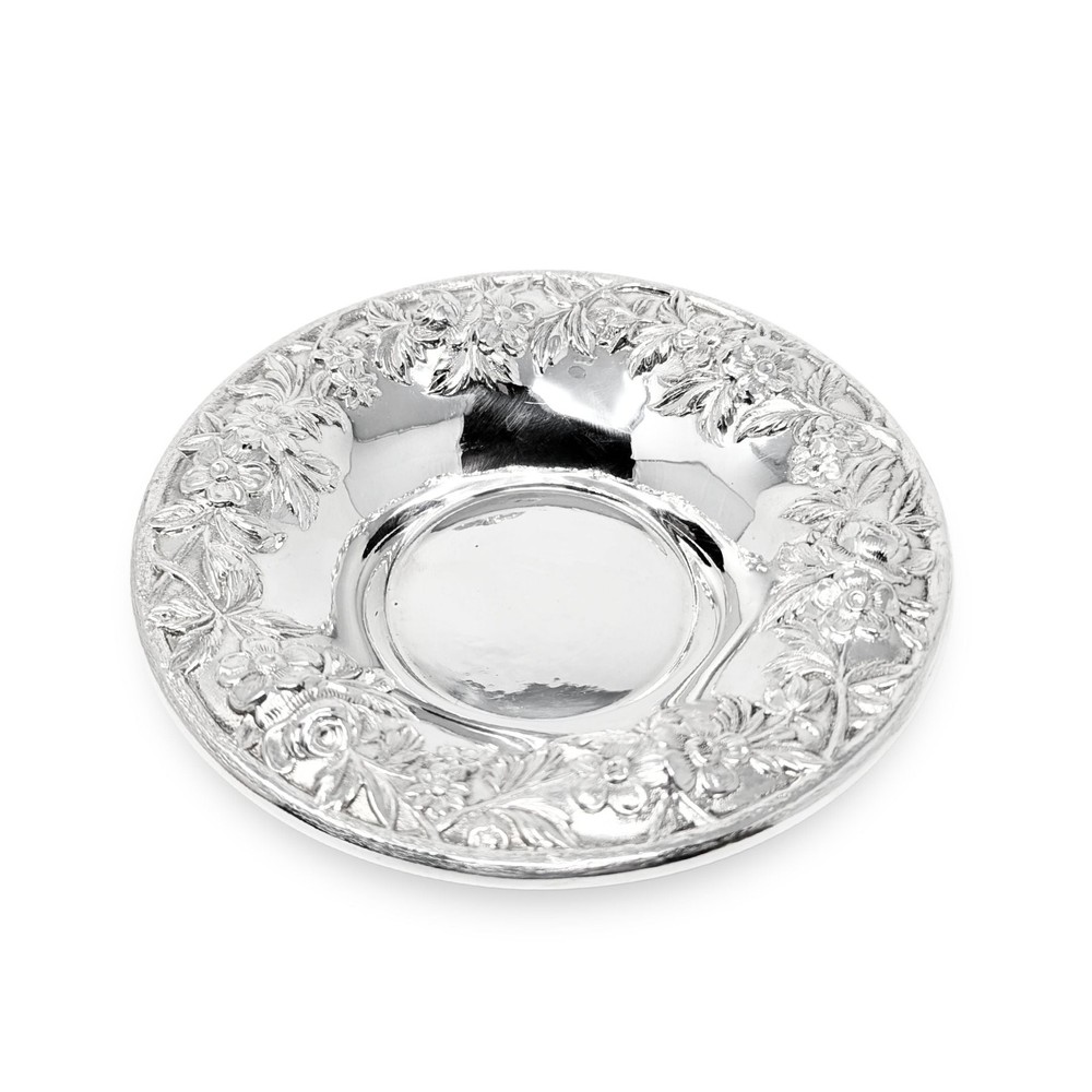 Kirk & Son Sterling Silver Repousse Candy Dish