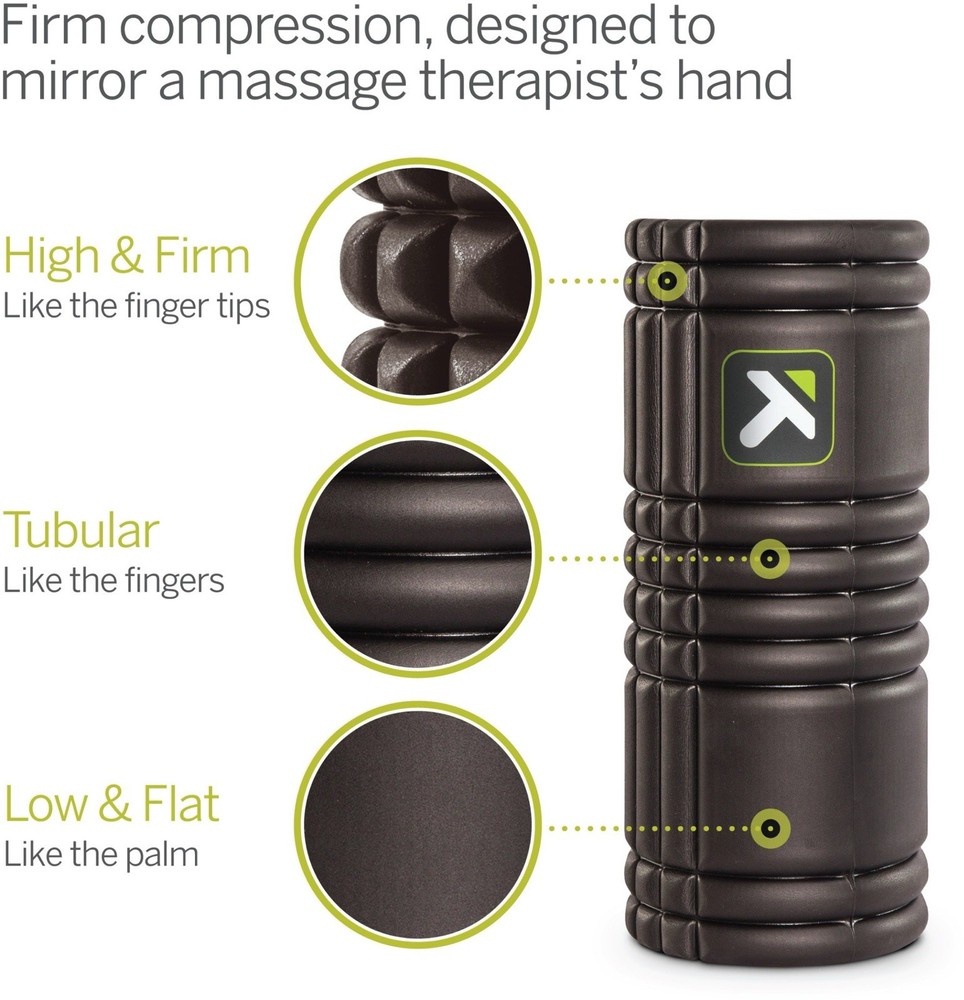 (1) Single TriggerPoint GRID Mini Foam Roller Hollow , 13" x 5.5"
