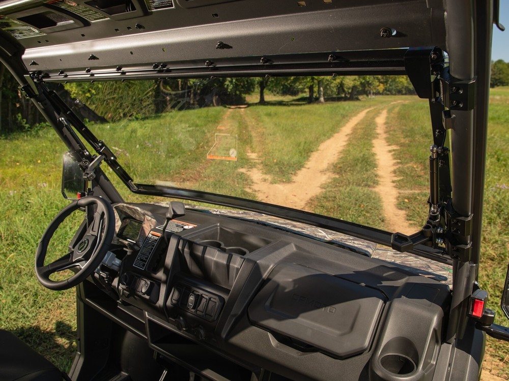 SuperATV Scratch Resistant Flip Windshield for CFMOTO UForce 1000 (2023)