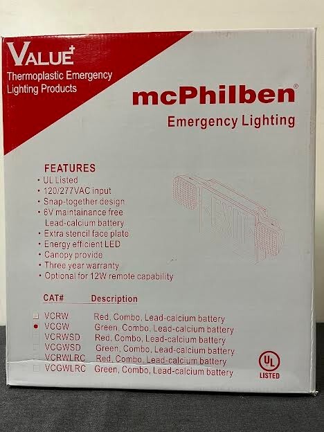 MCPHILBEN Exit Sign