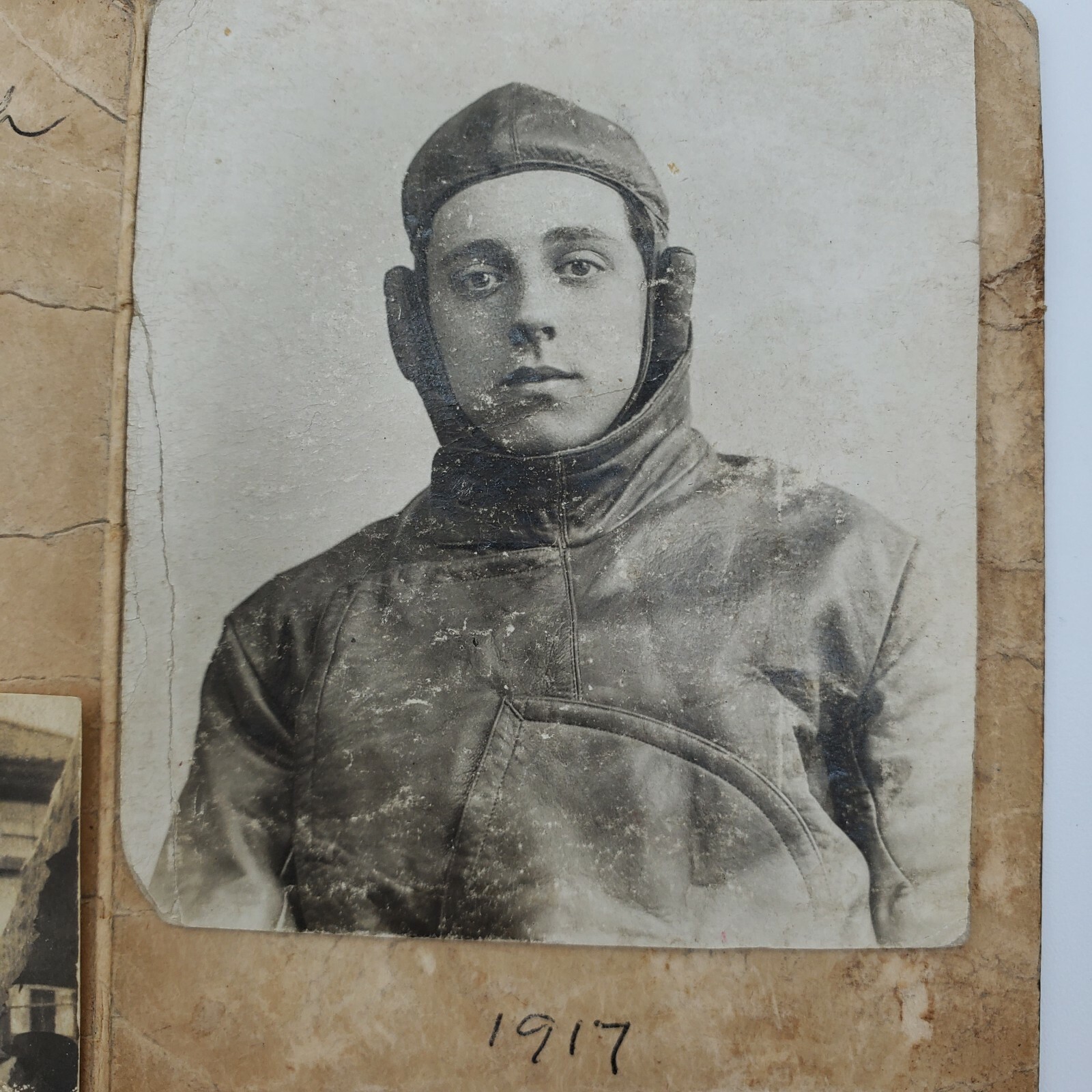 Original WW1 RFC WW2 RAFVR ADCC Officer ID Photo Group Albert Henry Adams Pilot