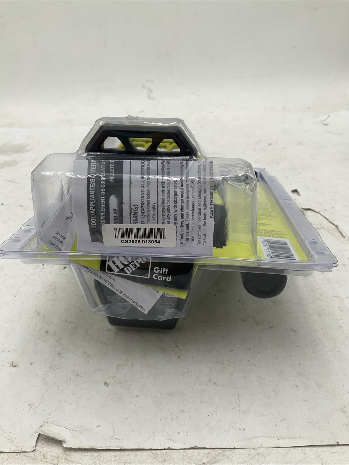 Ryobi FVF51K USB Lithium Clamp Fan Kit w/ 2.0 Ah USB Battery and Cable