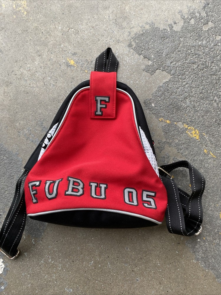Y2K Red Fubu Backpack