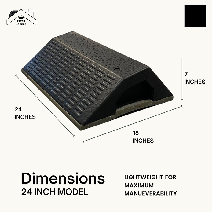 The Pitch Hopper 24" Black Model