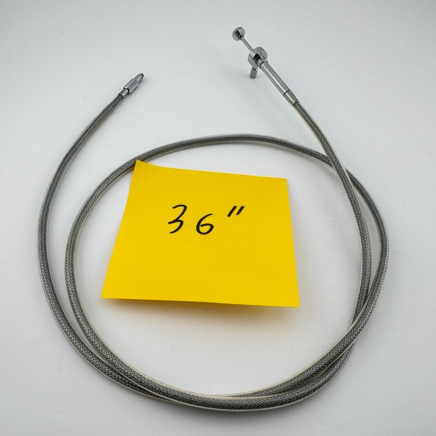36" Vintage Camera Remote Shutter Release Trigger Lockable Cable Japan