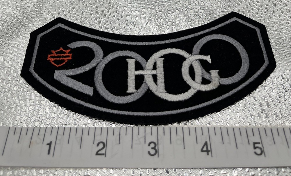 Official 2000 Harley Owners Group HOG Patch Large Biker Rocker Jacket Patch NEW