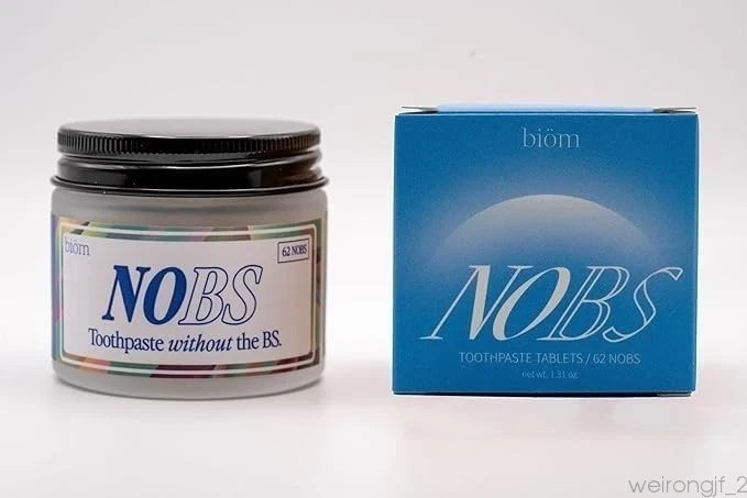 Toothpaste Tablets Nano Hydroxyapatite, Fluoride & Plastic Free