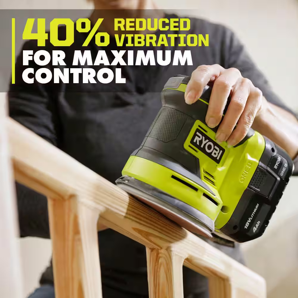 ONE+ 18V Cordless 2-Tool Combo Kit W/ Compact Fixed Base Router & 5 In. Random O
