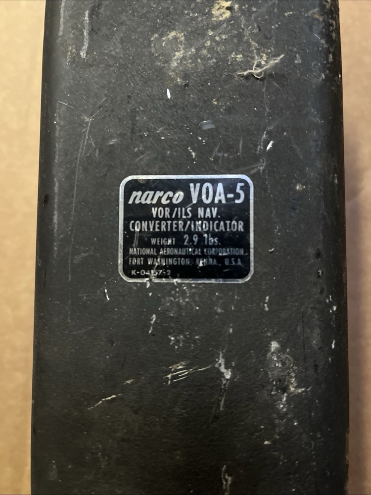 Narco VOR/ILS Navigation Indicator