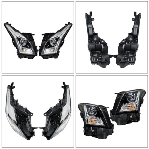Headlights Assembly Replacement for ATS 2013-2018 Driver and Left & Right Side