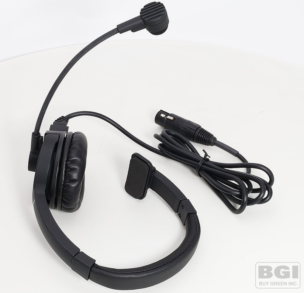 ClearCom HME CC-110 Intercom Headset + Dynamic Microphone 4 Pin Female XLR Plug