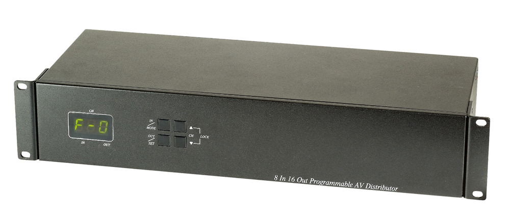 CD816AVP (CD816AP) Programmable 8 input 16 Output AV Distributor