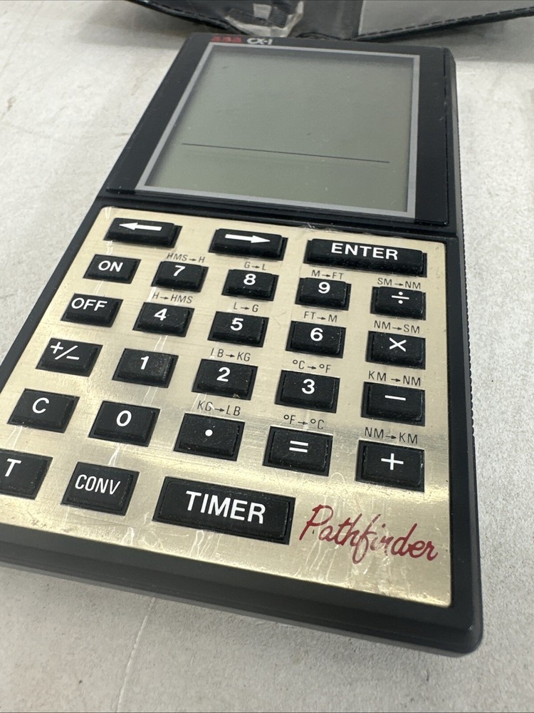 ASA CX-1 Pathfinder Flight Computer Aviation Navigation Calculator Untested