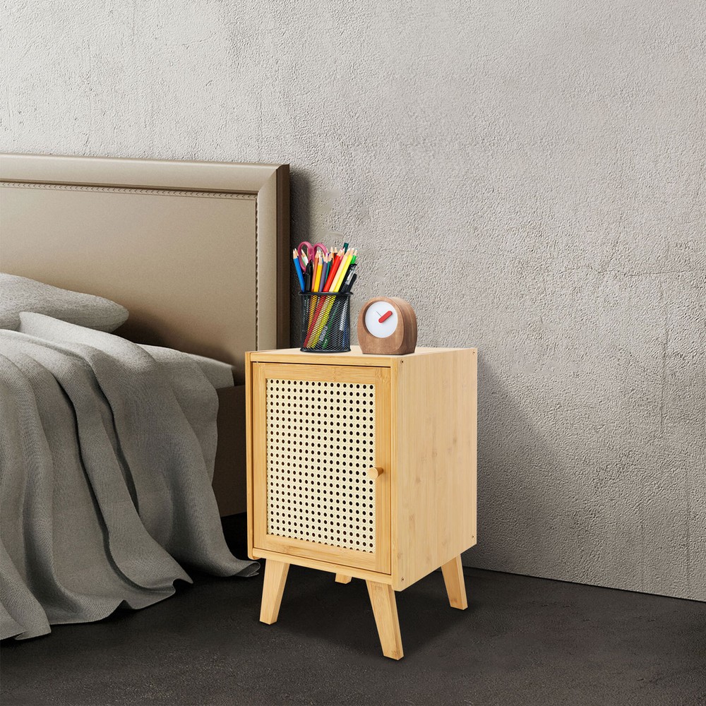Modern Bedside Table Rectangular Side Table Bedroom Bedside Table 31*30*51cm