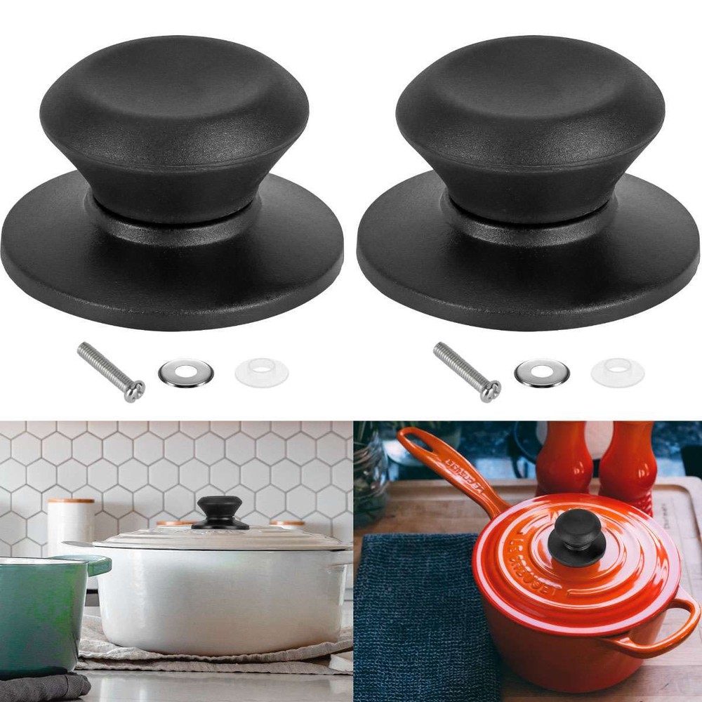 2-6Pcs Universal Replacement Kitchen Cookware Pot Pan Lid Cover Grip Knob Handle