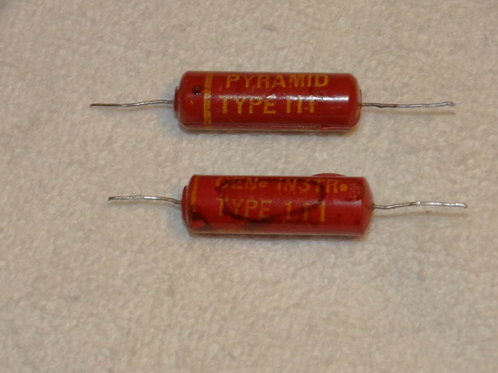 2 - Pyramid "Red" Capacitor Pulls .022 400v (2 offers Available)