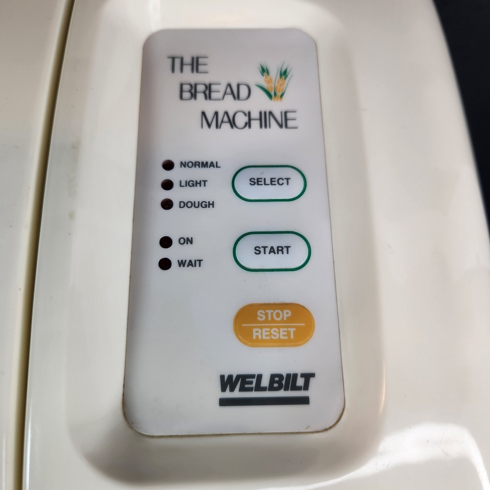 Welbilt Bread Machine 1 lb & Dough Maker 1.5 lb ABM2100 Fully Automatic Complete