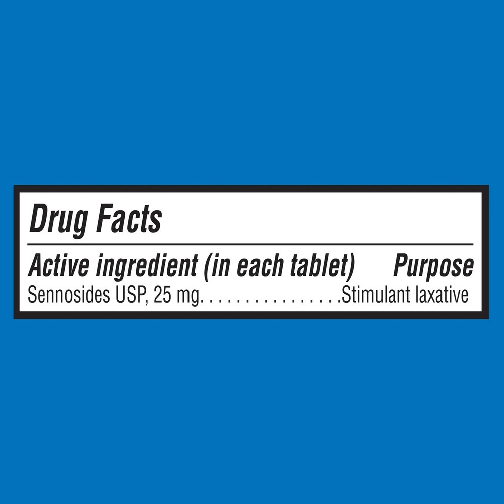 Equate Maximum Strength Sennosides USP Laxative Tablets 25 mg 90 Count, 1 Pack
