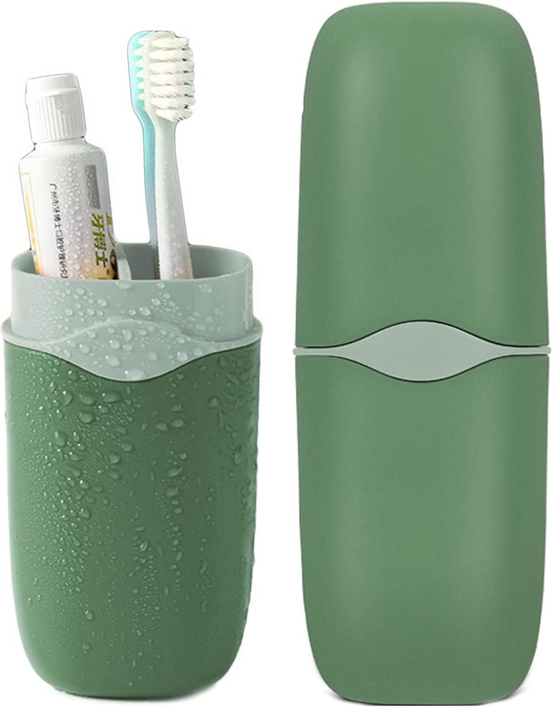 Travel Toothbrush Holder Portable Toothbrush Case Toothpaste Container