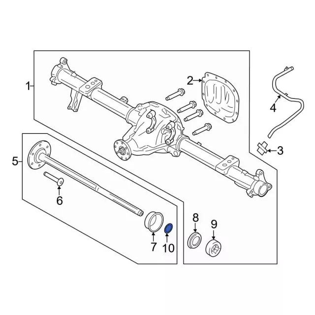 Genuine Seal AL3Z-4B416-A