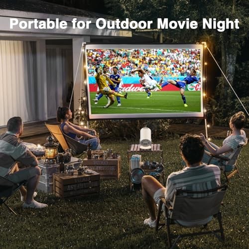 [Electronic Focus with Short Throw] Mini Projector with WiFi 6 WIFI Version