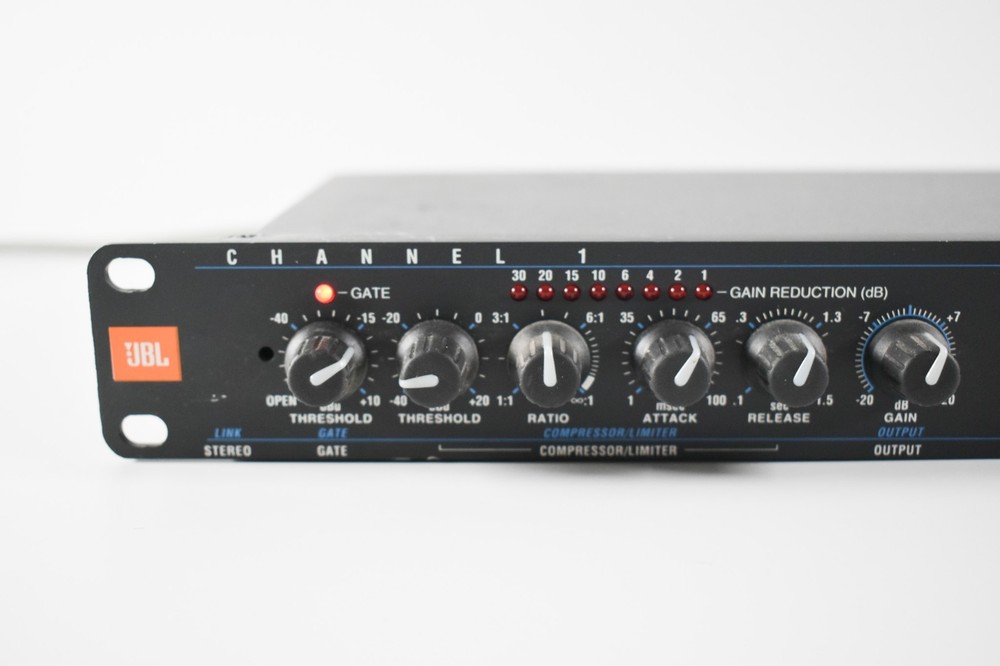JBL M712 Stereo Gate Compressor Limiter Rack Unit