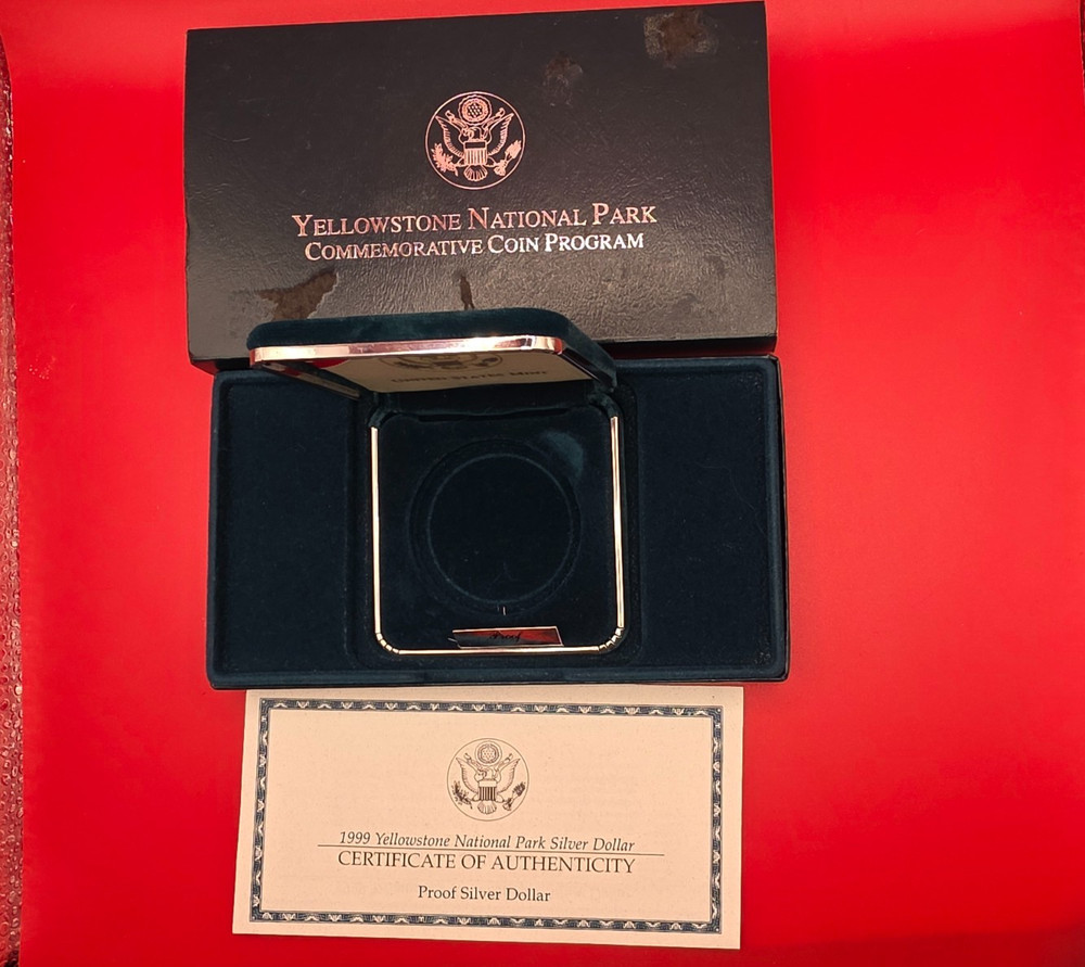 (20) Empty Assorted US Mint Boxes with COAs