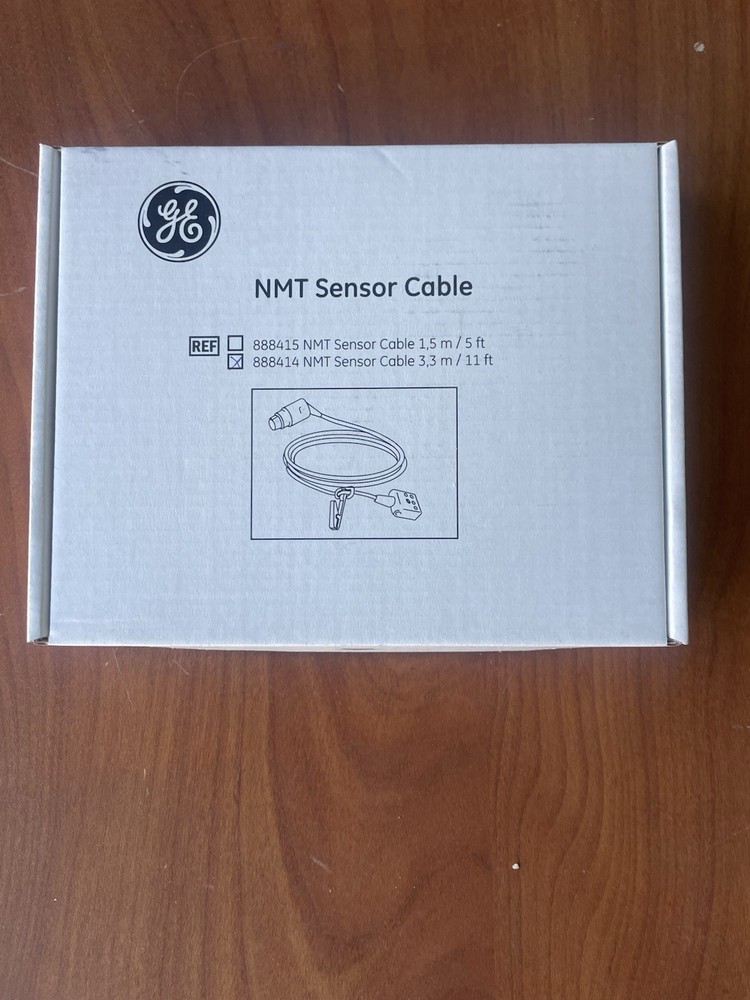 GE 888414 NMT Sensor Cable, 3.3/11ft, New