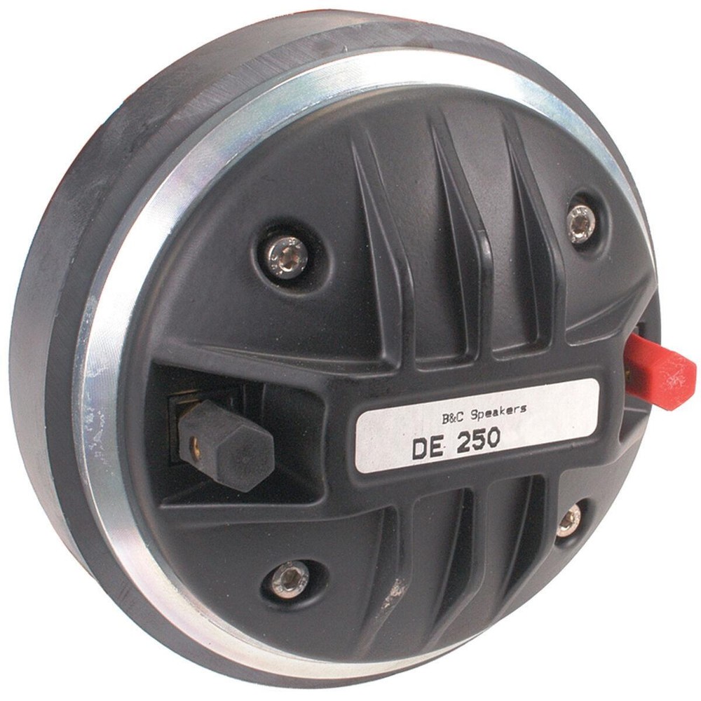 B&C DE250-16 1" Polyimide Compression Driver 16 Ohm 2/3-Bolt