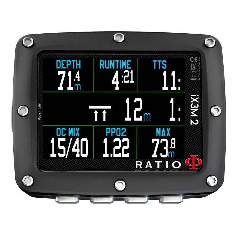 Ratio iX3M GPS Tech+ Scuba Dive Wrist Mount Computer