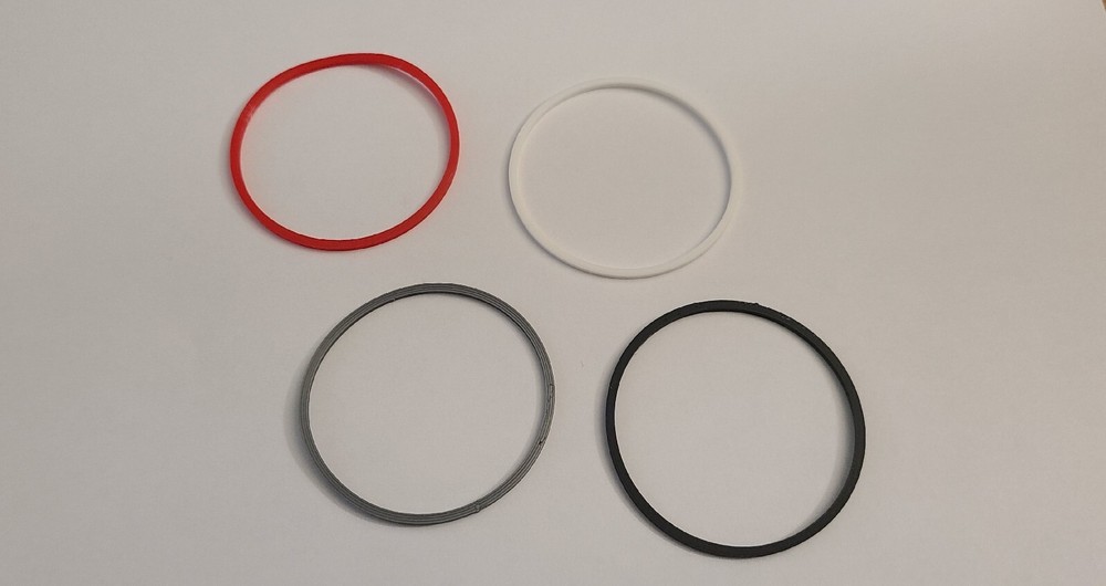 XP Deus II / 2 compatible - Antenna band for detector coil - Multi 4-pack