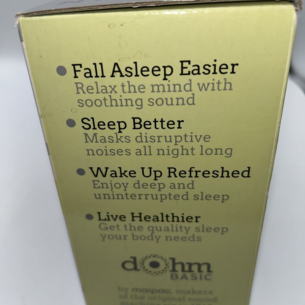 Marpac DOHM Original Basic Natural White Noise Sound Machine Sleep Aid