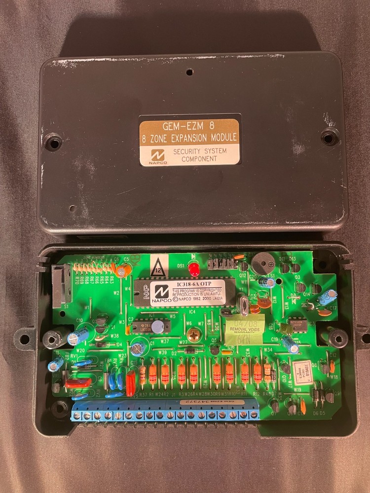 NAPCO GEM-EZM8 8 Zone Expansion Module Used