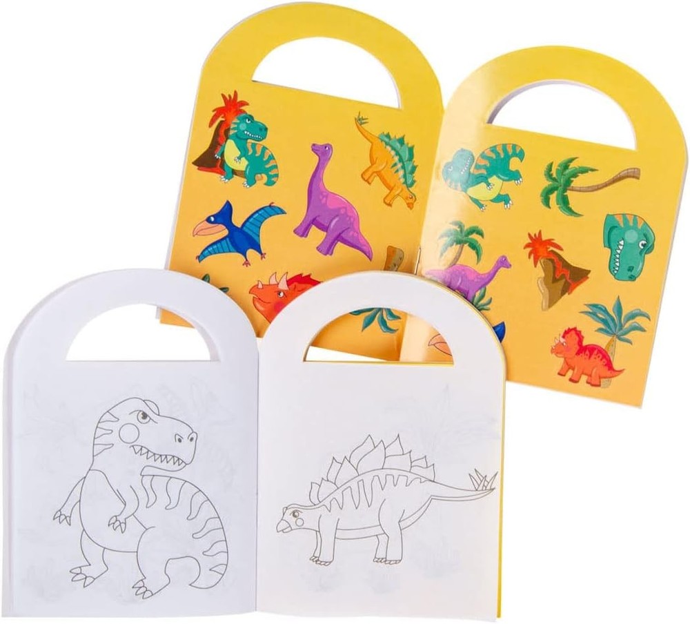 Jouetprive Sylvain Dinosaur Colouring Book