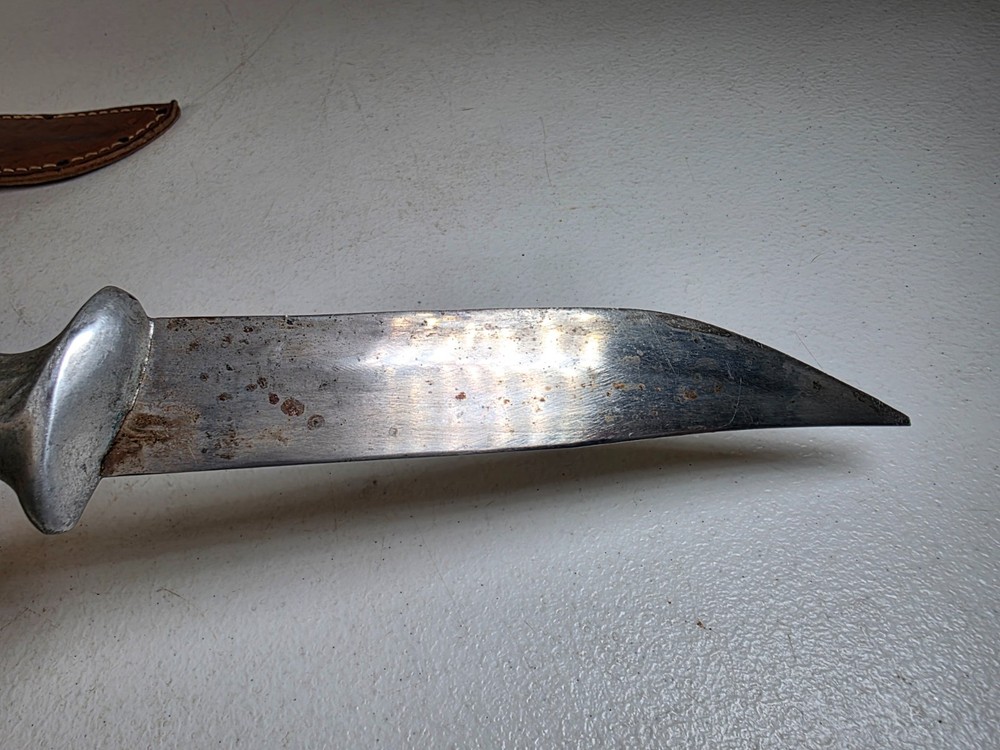 Early WWII Murphy Combat Knife with Sheath