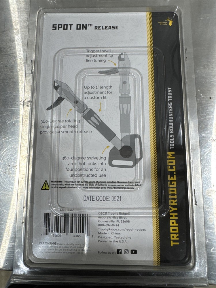 NEW! Trophy Ridge Spot On Release