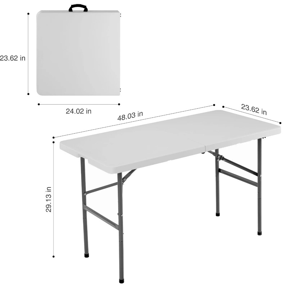 4FT Folding Picnic Table for Outdoor