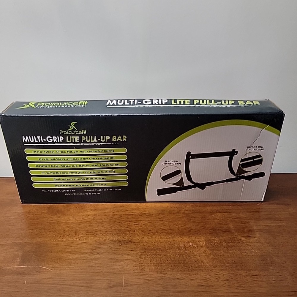 ProsourceFit Multi-Grip Lite Pull Up Bar - Basic - Open Box